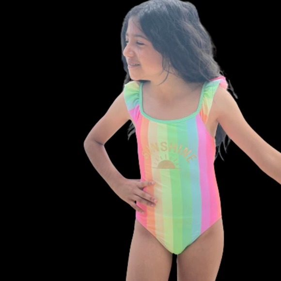 Swimsuit Girls Arcoiris Sizes 5 - Picture 8 of 9